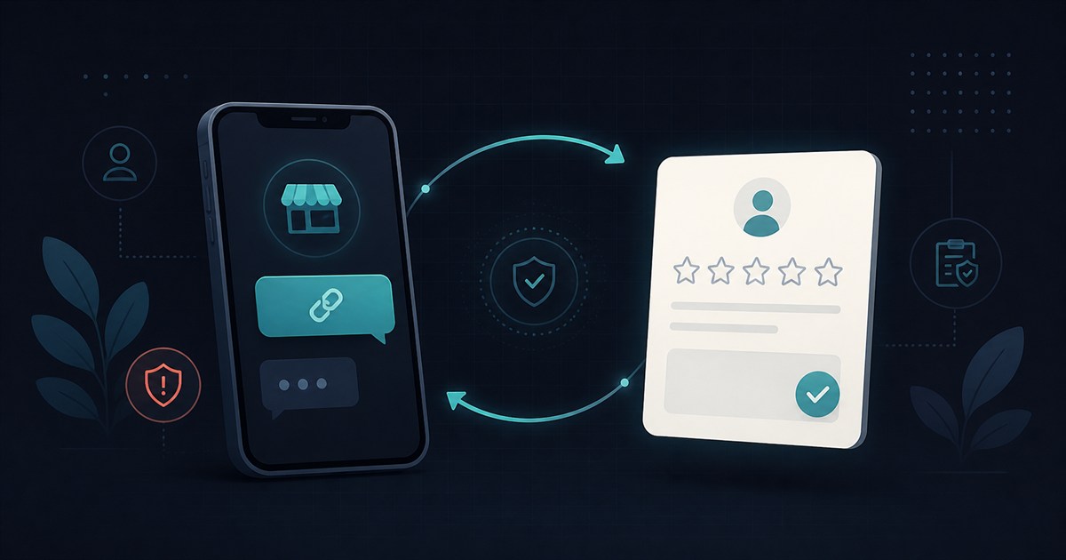 Customer review request illustration
